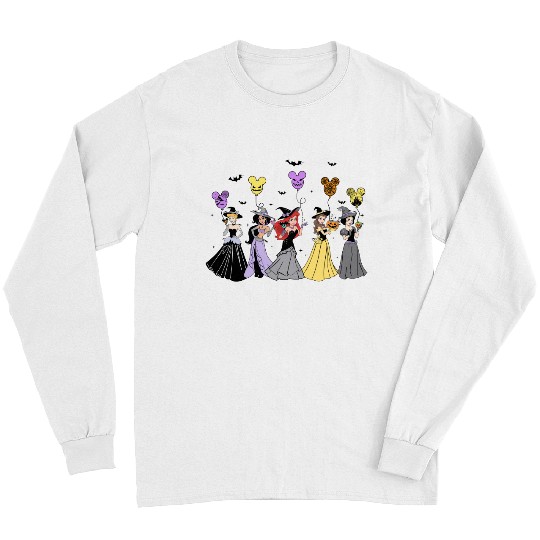 Disney Princess Characters Halloween Balloon Mickey Ears Long Sleeves, Disneyland Vacation Halloween Party Gift