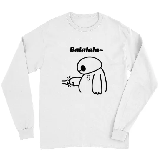 BaLaLaLa Disney Baymax Long Sleeves, Baymax Disney Long Sleeves, Baymax Long Sleeves, Disney Trip Long Sleeves, Disney Gift