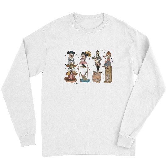 Haunted Mansion  Long Sleeves, Mickey and Friends Long Sleeves, Retro Disney Halloween Long Sleeves