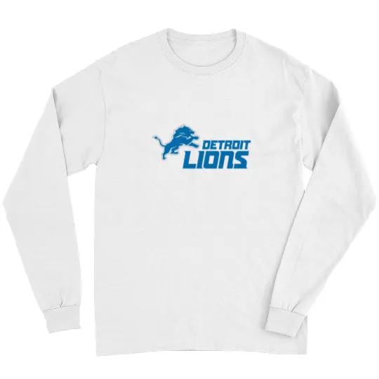 Detroit Lions Logo Long Sleeves