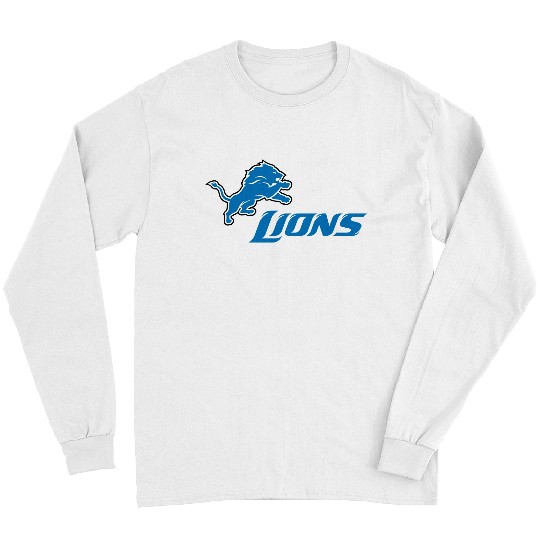Detroit Lions Logo Long Sleeves
