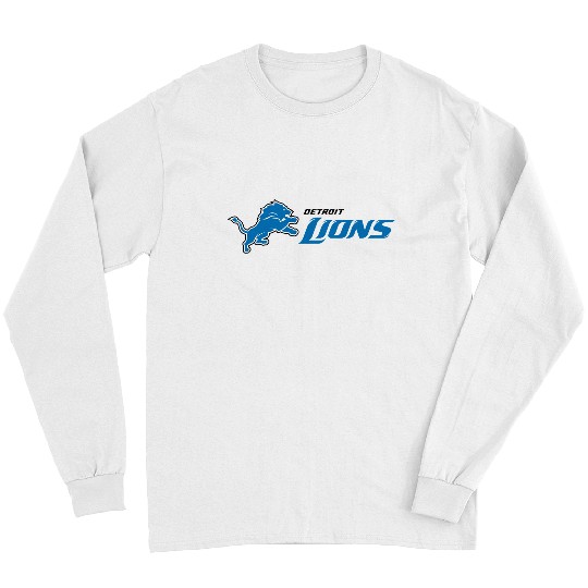 Detroit Lions Logo Long Sleeves