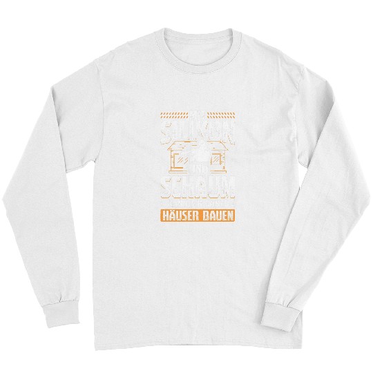 Silicone foam houses construction worker builder construction ladder Long Sleeves