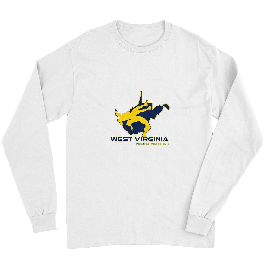 West Virginia Women Wrestling High School Girl Wrestler Team Long Sleeves