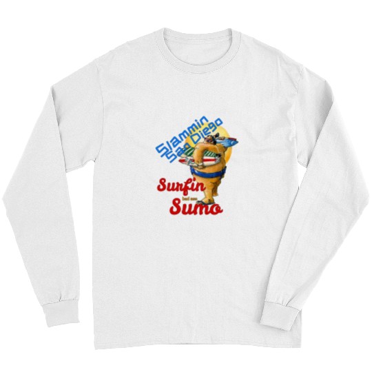 San Diego Surfing Slammin BadSurfin Sumo Long Sleeves