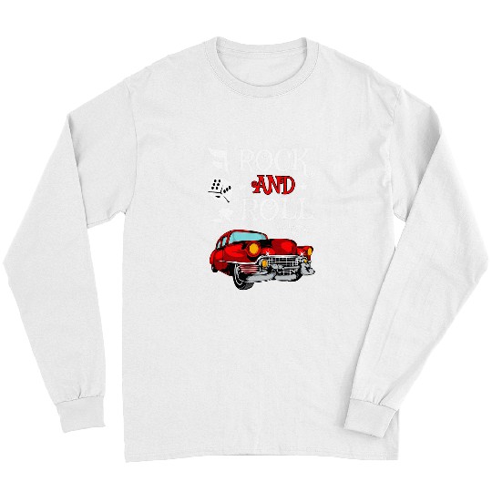 50s Sock Hop Party Rock N Roll Retro 1950s Rockabilly Rocker 1 Long Sleeves