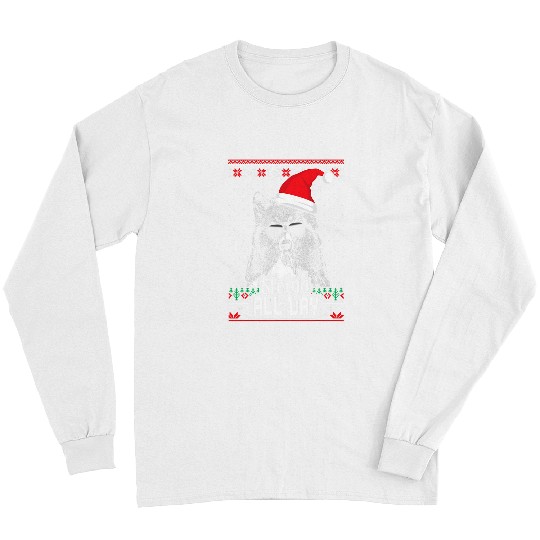 Dog Shetland Sleigh all Day Funny Shetland Sheepdog Christmas Long Sleeves