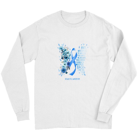 Diabetic Disease Warrior I Am The Storm diabetess Awareness 343 Long Sleeves
