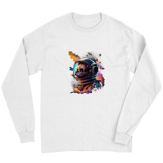 Astronauts Brussels Griffon dog Space Galaxy 1 Long Sleeves