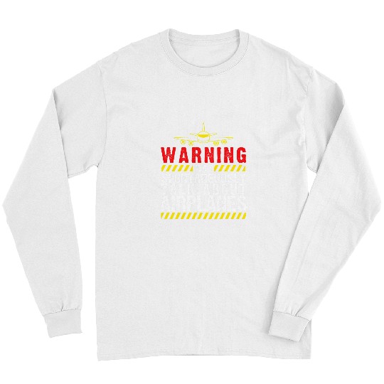 Astronauts Airplane Pilot Planes Fly Aerospace Lover Engineer Flying 2 Long Sleeves