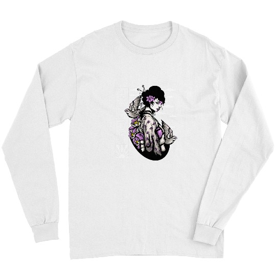 Drums Drummer Liquid DnB Music Liquid Jungle EDM Drum And Bass Drums Long Sleeves