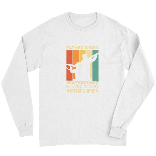 Ducks Quack Mens Waterfowl Hunting Quote for your Duck Hunting Dad 244 Duckie Ducks Long Sleeves