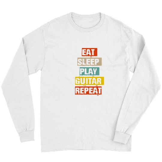 Guitarist Funny Guitarist Quote Tee for Husband Wife Musician Life Guitar Long Sleeves