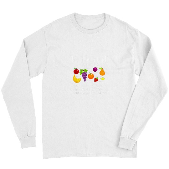 Christian Be the Fruit Of The Spirit Galatians Christian Bible Verse T Long Sleeves