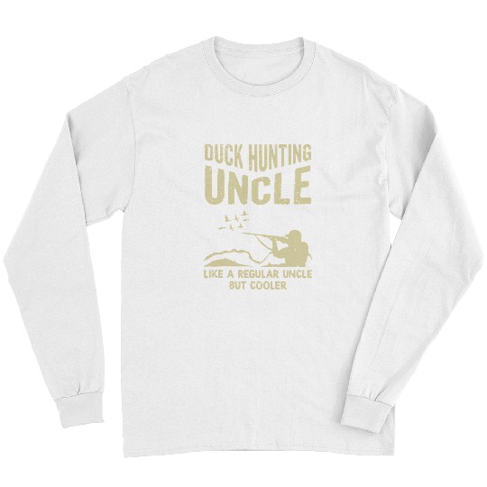 Ducks Quack Mens Waterfowl Hunting Design for your Duck Hunting Uncle 287 Duckie Ducks Long Sleeves