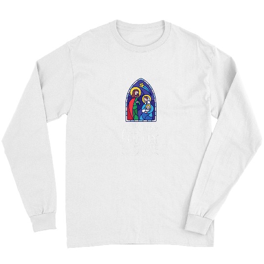 Christian Christmas Tee Let Us Adore Him For Christian Long Sleeves