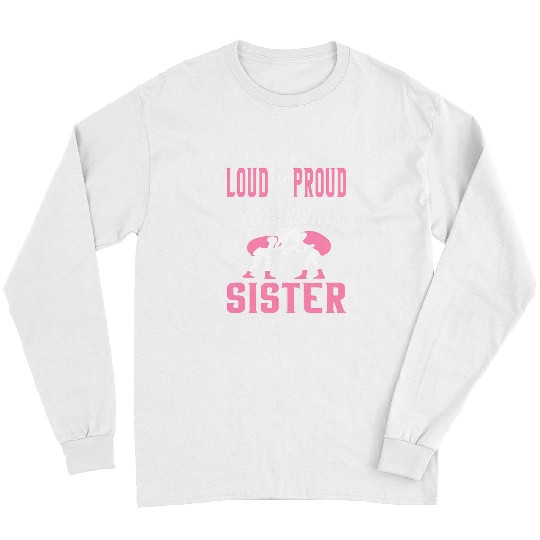 MMA Loud And Proud Wrestling Sister Sibling Woman Wrestler Long Sleeves