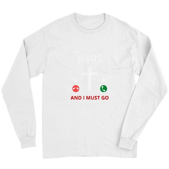Christian Jesus Is Calling Christian s for Men and Women430 Christ Long Sleeves