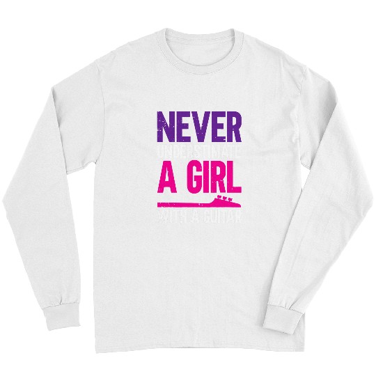 Guitarist For Guitarist Musician Music Bass Fan Acoustic Guitar 15 Guitar Long Sleeves