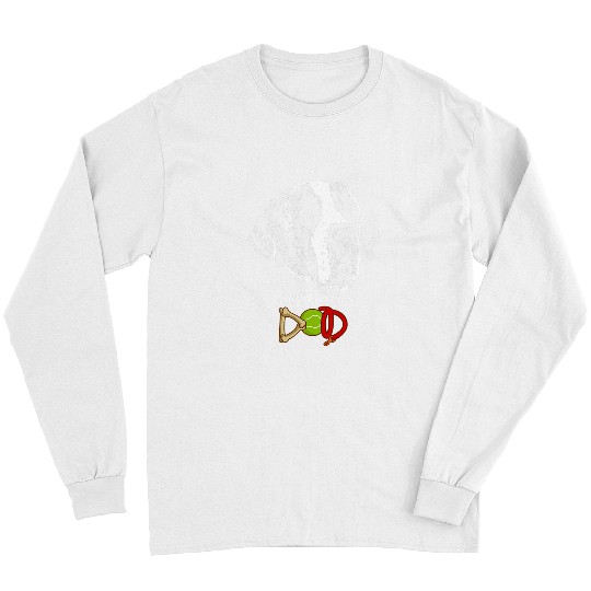 Dog Saint Bernard Cute Saint Bernard Dad Long Sleeves