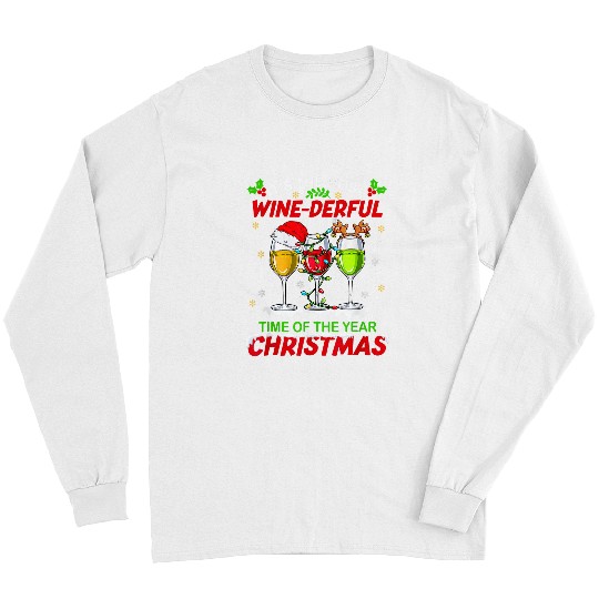 Cocktail mosts Wines Derful Time Of The Year Drinking xmass 364 Long Sleeves