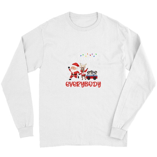 Australian Shepherd Christmas Aussies For Everybody Xmas Long Sleeves