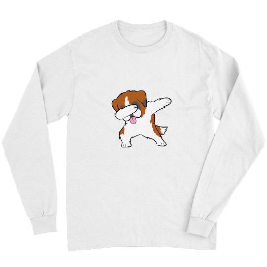 Dog Saint Bernard Dabbings Saint Bernard Saint Bernard Long Sleeves