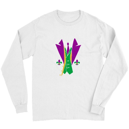 carnivals Masquerade Tuxedo NOLA Louisiana Fat Tuesday Parade Long Sleeves
