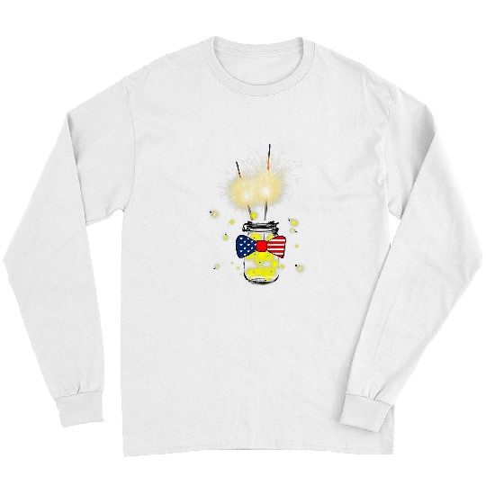 Fireflies Mason Jar Long Sleeves
