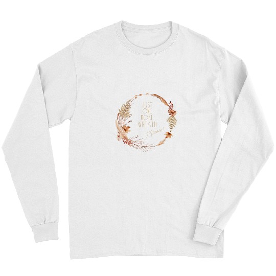 Bohemian Wreath Dried Flowers Pampas Grass 2 Long Sleeves