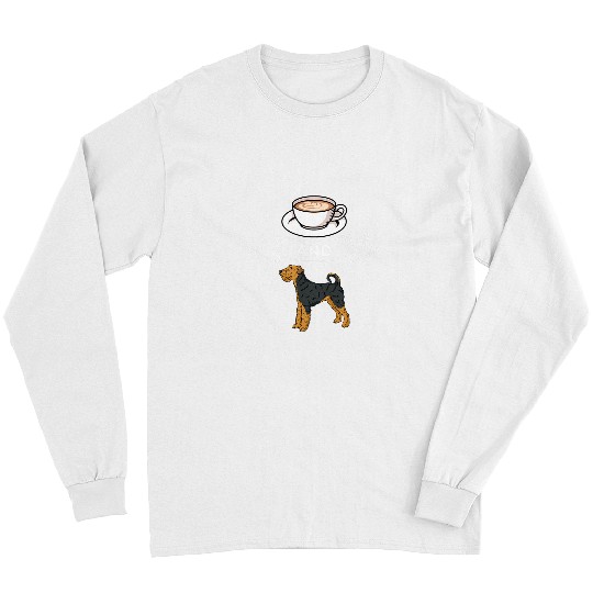 Dog Airedale Terrier Puppy Owner Lover 6638 Long Sleeves