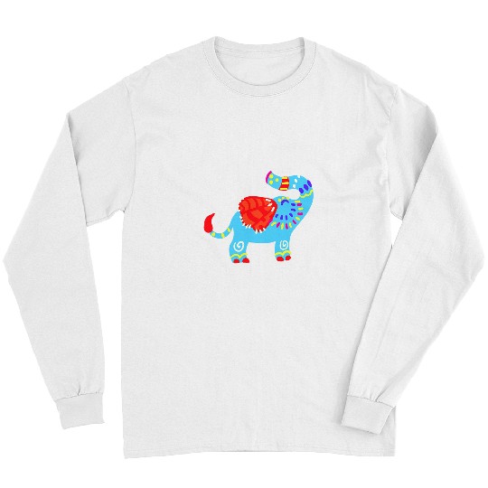 Alebrijes Fantasy Figure Animal Sculpture Elephant Long Sleeves