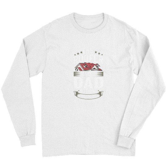 Mens Roofing Roof Worker Contractor Roofer Repair Long Sleeves