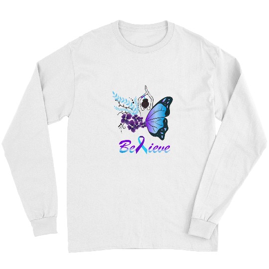 believe woman suicides awareness depression mental health Long Sleeves