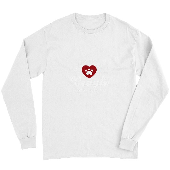 Beagle Paw Prints Beagle Long Sleeves