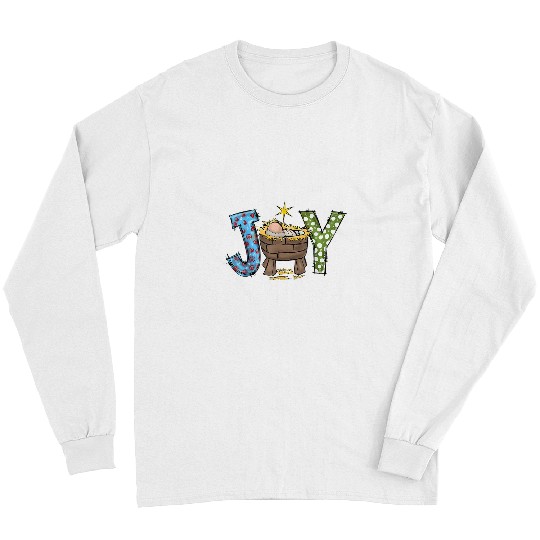 Christian Christmas Joy Jesus Nativity Scene Faith Believe Christ Long Sleeves
