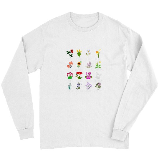 blooming fresh flower bouquets gardener Long Sleeves