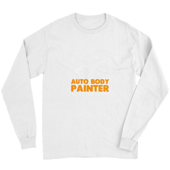 Auto Body Painter Paint Till Death Car Painting Automotive Long Sleeves