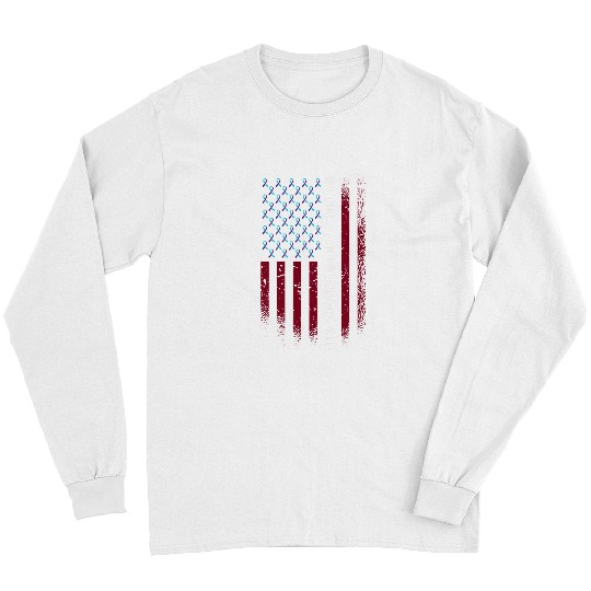 American Advocacy Flag National suicides Prevention Week Long Sleeves