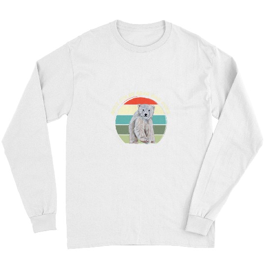 Funny Bear bests Polar Bear Dad Ever vintages Retro Cute Bears Long Sleeves