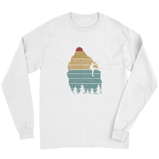 Climbing Climber vintages Rock Climbing Cool Climber Climb Long Sleeves