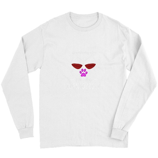 Bernedoodle Dog Mom for Funny Dog Lover Long Sleeves