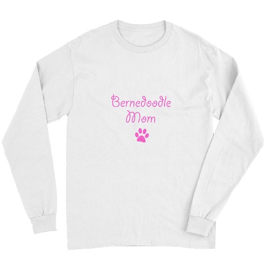 Bernedoodle Mom Cute Gift Idea for Dog Momma Long Sleeves