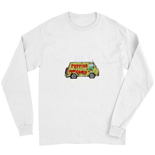 Funny Get In Were Doing Butt Stuff Creepy Art Van Long Sleeves