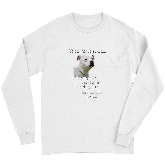 Dog Staffordshire Staffy Staffordshire Bull Terrier funny pet dog gift Long Sleeves