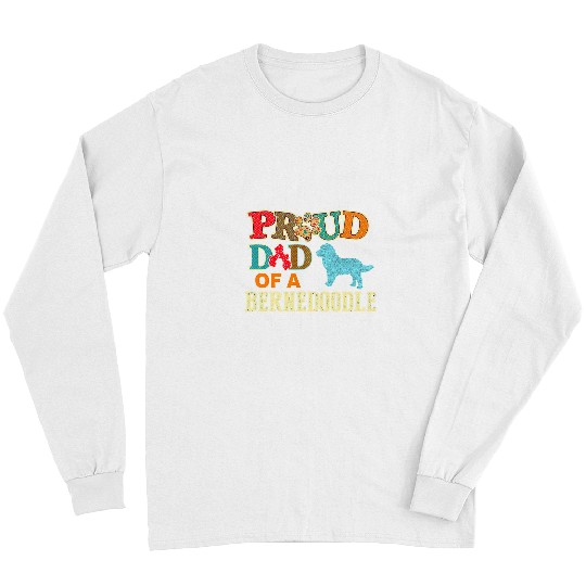 Bernedoodle Design for Bernedoodle Dog Lovers 2 Long Sleeves