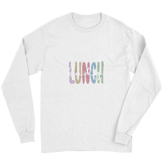 Lunch Lady Appreciation School Cafeteria Worker 1 Long Sleeves
