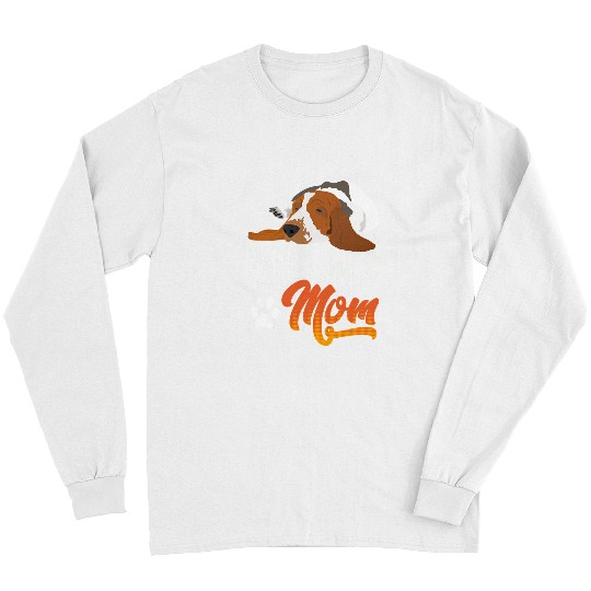 Dog Basset Hound WomensHound Mom dog father Long Sleeves