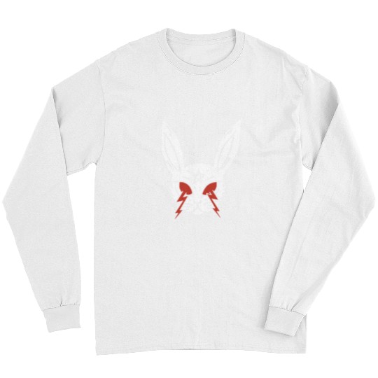 Rabbits Scary Rabbit Lazy Halloween Costume Spooky Witchcraft Gothic Long Sleeves