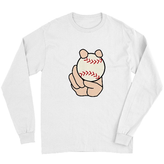Baseball Pitcher Curveball Long Sleeves